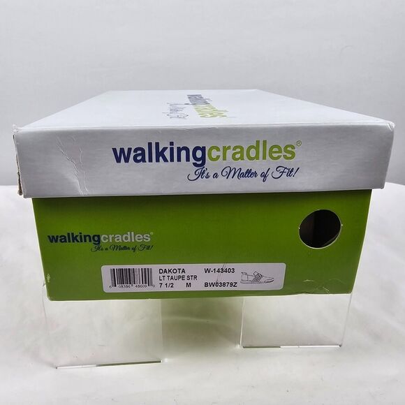 Walking Cradles Sneakers Women's 7.5 M Slip On Dakota Light Taupe W-143403 NIB - Picture 15 of 15